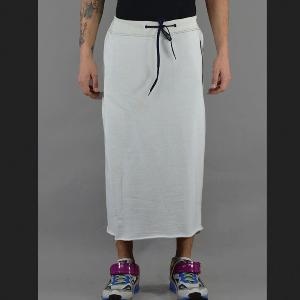 NEW RARE FUMITO GANRYU Sweat Pants/Skort in Navy Blue size 1 Japanese - Picture 3 of 13